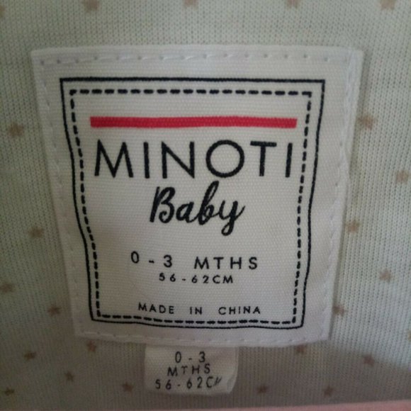 NEW Minoti Baby Furry Snow Suit Winter 0-3 months - Picture 4 of 4